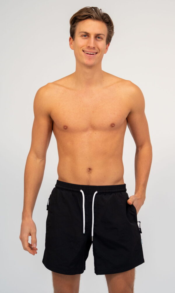 Zwembroek Heren Zwart